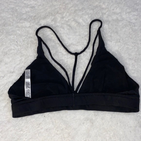 VSX Black Strappy Bralette - Picture 2 of 5